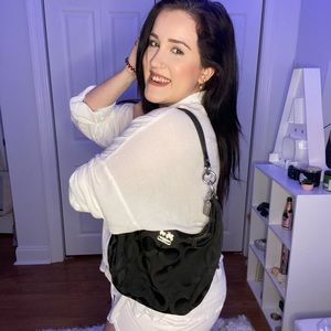 ✨Authentic Vintage Black Coach Purse✨